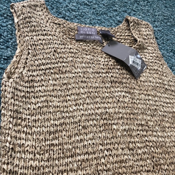 NWT Sigrid Olsen knitted tank - Picture 1 of 6